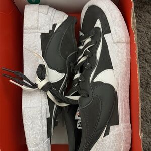 Black and White Sneakers